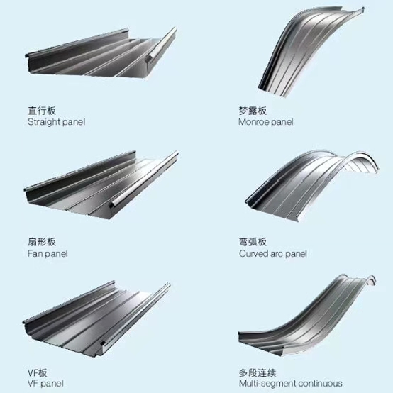 Alu Mg Mn Arched Roofing Panels
