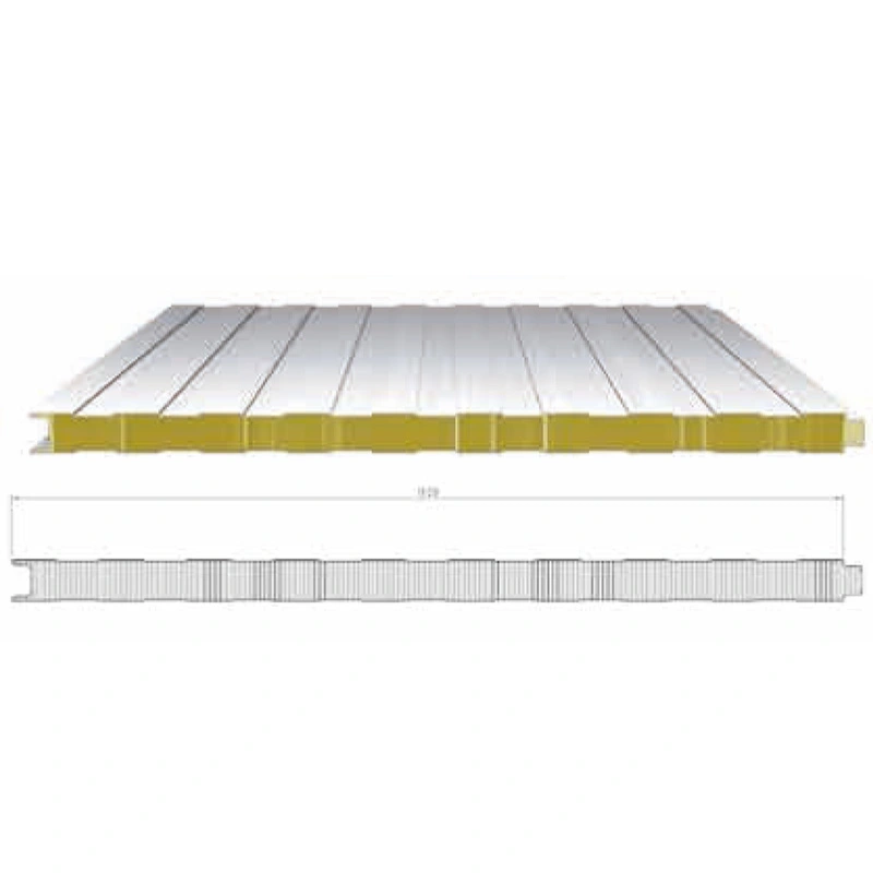 Polyurethane Edge-Sealed Rock Wool Panels